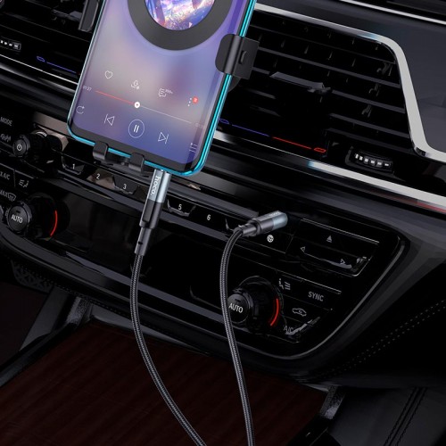 Кабель HOCO AUX audio Cable UPA23 |1m| grey