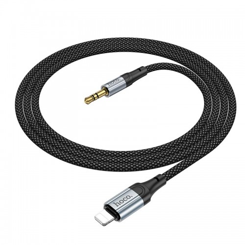 Кабель Hoco Fresh digital audio conversion Cable Lightning UPA26 |1m, DAC| black