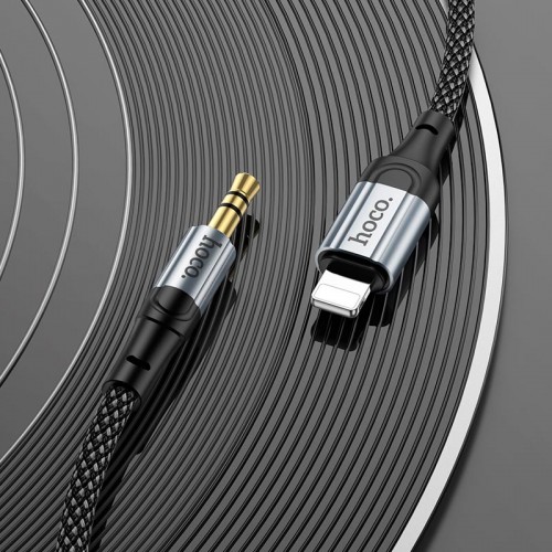 Кабель Hoco Fresh digital audio conversion Cable Lightning UPA26 |1m, DAC| black