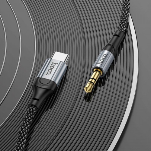 Кабель HOCO fresh digital audio conversion Cable Type - C UPA26 |1m, DAC| black