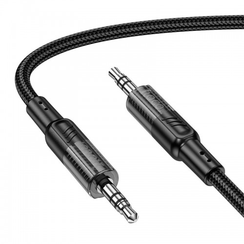 Кабель HOCO Spirit transparent AUX audio cable UPA27 |1.2M| grey