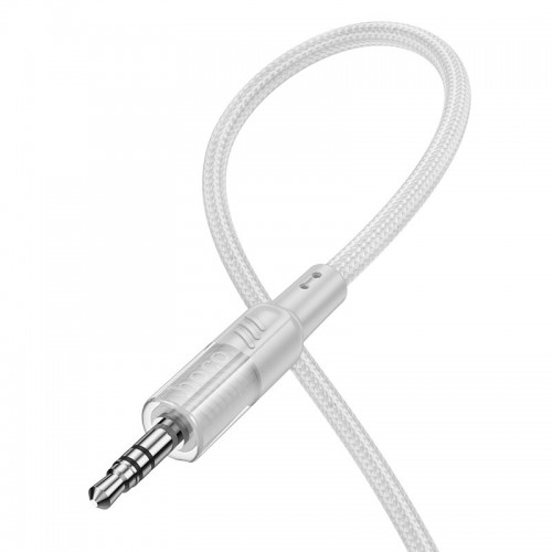 Кабель HOCO Spirit transparent AUX audio cable UPA27 |1.2M| grey