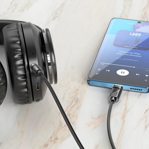 Кабель HOCO Friend digital audio conversion cable AUX to Type-C UPA30 |1m, DAC|