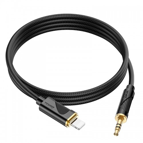 Кабель HOCO Friend digital audio conversion cable AUX to Lightning UPA30 |1m, DAC|