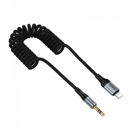 Кабель HOCO 3.5mm to lightning Кабель UPA33A |1.5mm, DAC| black
