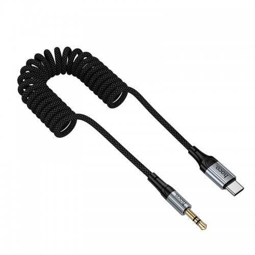 Кабель HOCO 3.5mm to Type-C Nuevo digital audio conversion cable UPA33B |1.5m, DAC| black