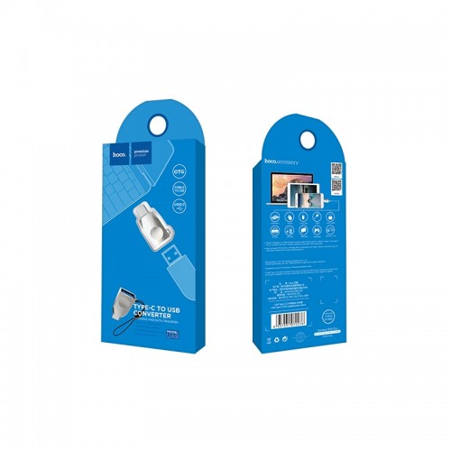 Перехідник HOCO Type-C OTG UA9 nickel