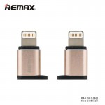 Перехідник Micro USB to Lightnng REMAX RA-USB2 gold