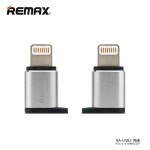 Перехідник Micro USB to Lightnng REMAX RA-USB2 silver