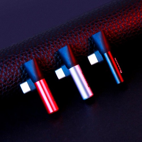 Адаптер BASEUS Type-C (вход) на 3,5 мм + Type-C L41 черный