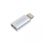 Перехідник KONI STRONG Micro to Lightning KS-31mi silver