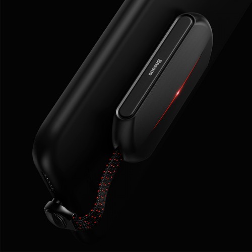 Переходник BASEUS GAMO 3-in-1 Lightning Male to Dual lightning/3.5mm Female Adapter L47 black