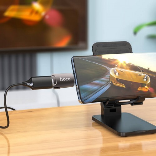 Переходник HOCO Type-C to HDMI Easy flow adapter UA19 |4K| black