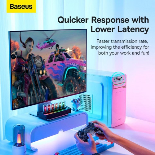 Bluetooth-адаптер Baseus BA07 Wireless Adapter |BT5.3| (ZJBA010001) black