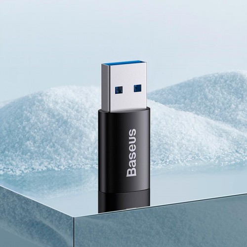 Переходник Baseus Ingenuity Series Mini OTG Adaptor USB 3.1 to Type-C black