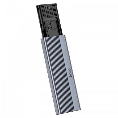 Кишеня для M. 2 SSD Enclosure (USB3.1/6Gbps, 4TB Max) HOCO HB47 grey