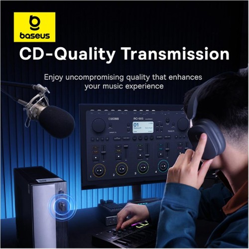 Адаптер Baseus Encok Wireless Adapter BA04+ |BT5.4, 20M| (A10082600121-00) black