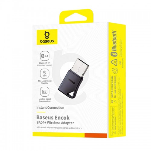 Адаптер Baseus Encok Wireless Adapter BA04+ |BT5.4, 20M| (A10082600121-00) black