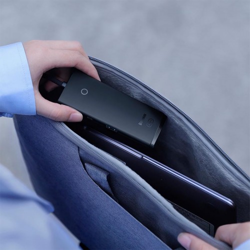 HUB адаптер Baseus Lite Series 4-Port HUB Adapter |USB-A to USB 3.0*4, 25cm| black