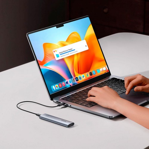 Кишеня Baseus FlyJoy Series SSD Enclosure (M. 2 NVMe) |8TB Max| grey