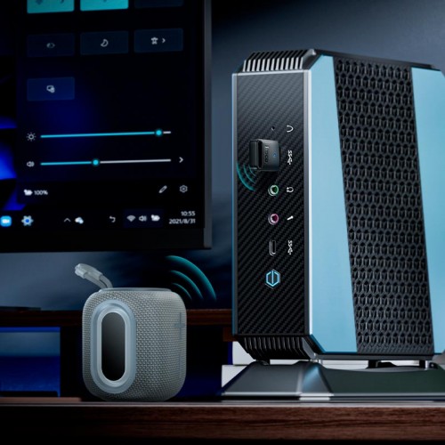 Bluetooth адаптер HOCO USB adapter UA42 |BT 5.4| black