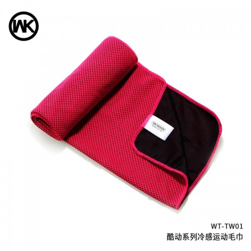 Полотенце для спортзала бамбуковое WK Sport towel WT-TW01 |90x30cm, Cooling Effect|