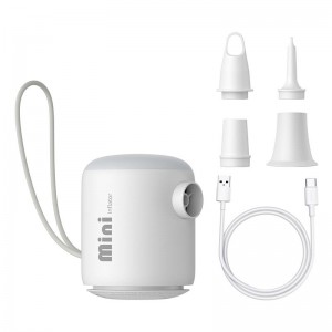 Насос Baseus Pocketgo Portable Air Pump Stellar (C11157700221-00) white