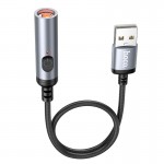 Зажигалка Hoco USB мини для сигарет UA30 черная