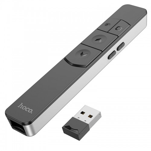 Умная указка HOCO Smart PPT page turning pen GM202 |2.4G, 100m, Type-C, LCD, 8H|