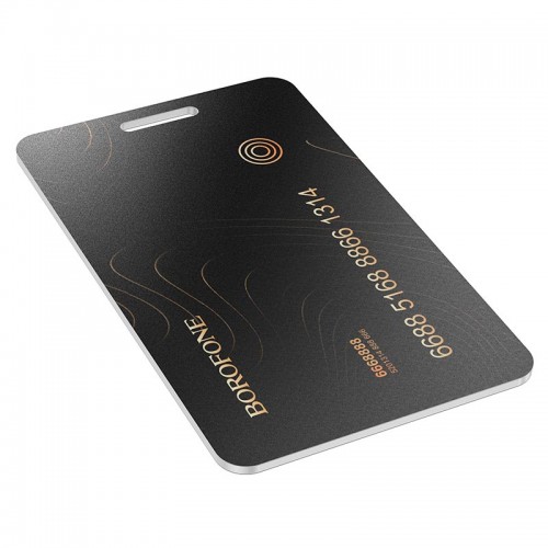 Поисковый трекер BOROFONE Search card type intelligent positioning anti-lost device BC102 |Apple Find Me, IP68|