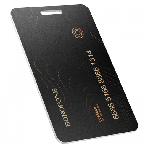 Поисковый трекер BOROFONE Search card type intelligent positioning anti-lost device BC102 |Apple Find Me, IP68|