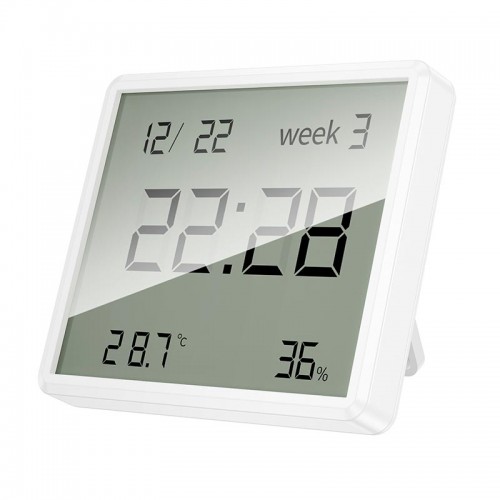 Термометр Hoco Indoor electronic clock with hygrothermometer HX41 |10 Months| white