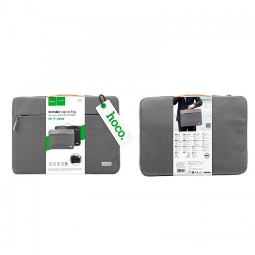Сумка для ноутбука HOCO Extraordinary series Laptop bag GT7 (14 inches) grey
