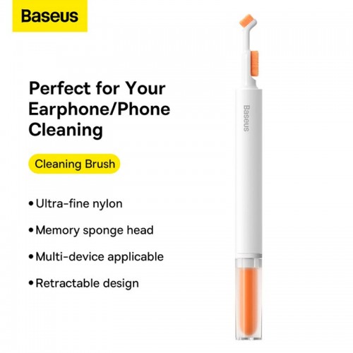 Щітка для очищення навушників Baseus Cleaning Brush (NGBS000002) white