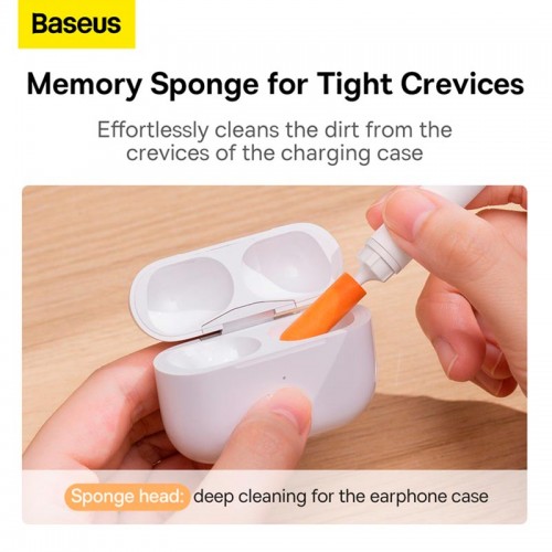 Щітка для очищення навушників Baseus Cleaning Brush (NGBS000002) white