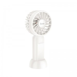 Вентилятор Hoco Nimble portable handheld fan HX60 |3 Speed, 36dB, 2.5h| white