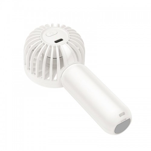 Вентилятор Hoco Nimble portable handheld fan HX60 |3 Speed, 36dB, 2.5h| white
