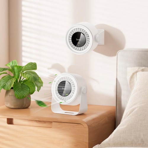 Вентилятор Hoco desktop circulating fan HX66 |5 Speed, 50dB, 2-7h|