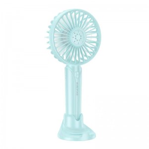 Вентилятор BOROFONE Precious handheld small fan DBF01 |3 speed, 4h| blue