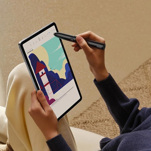 Розумна вказівка HOCO Touch screen writing page turning pen GM203 |2.4G, 200m, LED Display, Type-C| black