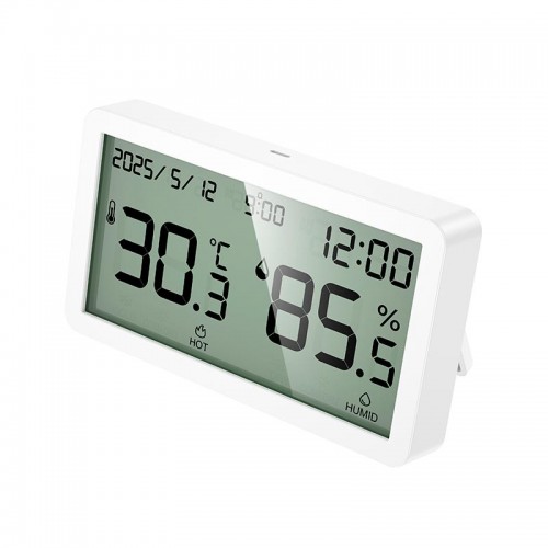 Термогигрометр HOCO indoor electronic alarm clock thermometer and hygrometer HX42 |12 month|