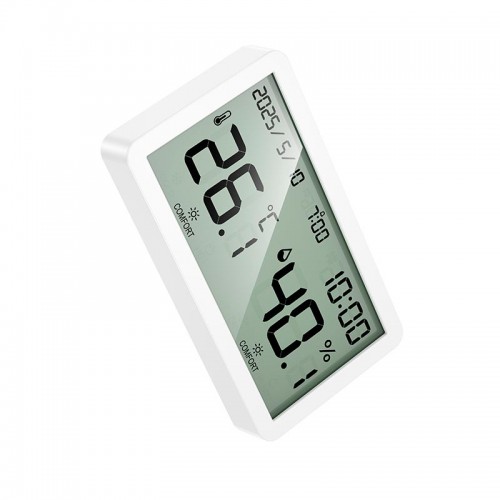 Термогигрометр HOCO indoor electronic alarm clock thermometer and hygrometer HX42 |12 month|