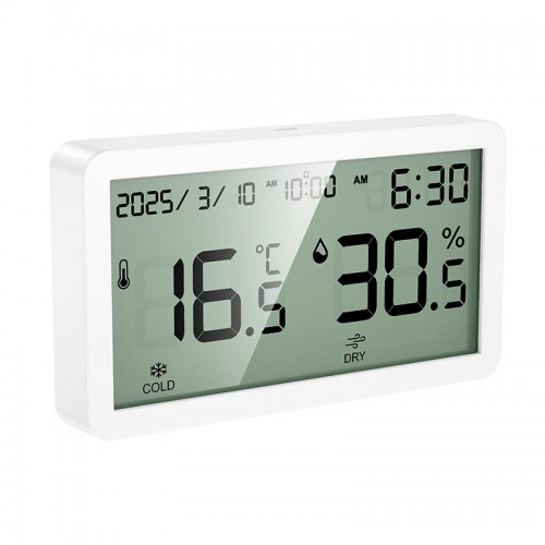 Термогигрометр HOCO indoor electronic alarm clock thermometer and hygrometer HX42 |12 month|