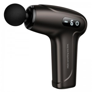 Фітнес-масажер для м'язів HOCO electric mini silent fascia gun HP51 |5h| black