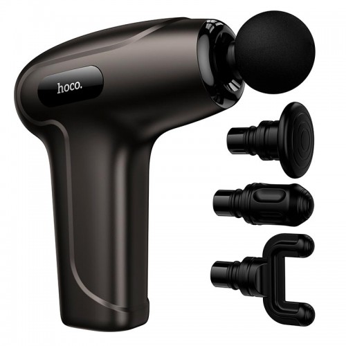 Фитнес-массажёр для мышц HOCO electric mini silent fascia gun HP51 |5h|