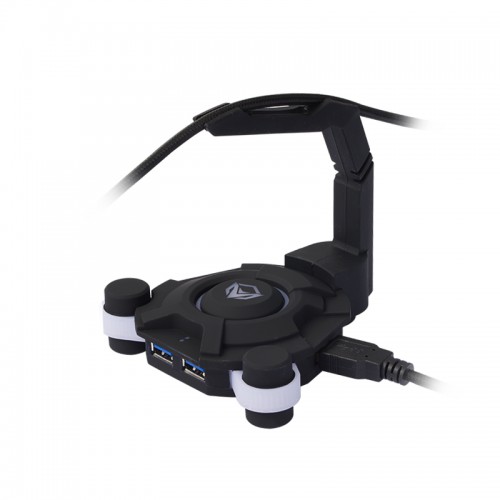 Тримач проводу миші MeeTion Mouse Bungee Stand Wire Cord Cable Holder black