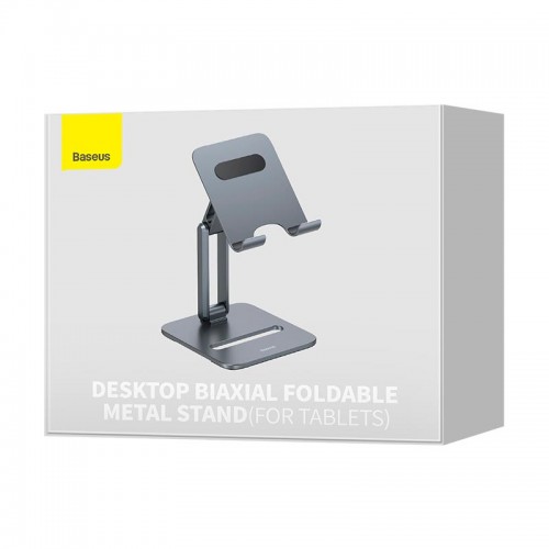 Тримач Baseus Desktop Biaxial Foldable Metal Stand (for Tablets 13") (LUSZ000113) grey