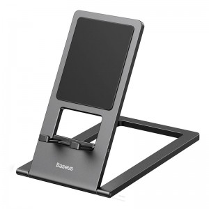 Тримач Baseus Foldable Metal Desktop Holder |6.7-12.9"| (LUKP000013) grey