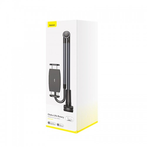 Тримач Baseus Otaku life Rotary adjustment Lazy holder Pro (Applicable for phone / ipad) black