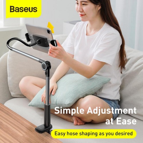 Тримач Baseus Otaku life Rotary adjustment Lazy holder Pro (Applicable for phone / ipad) black
